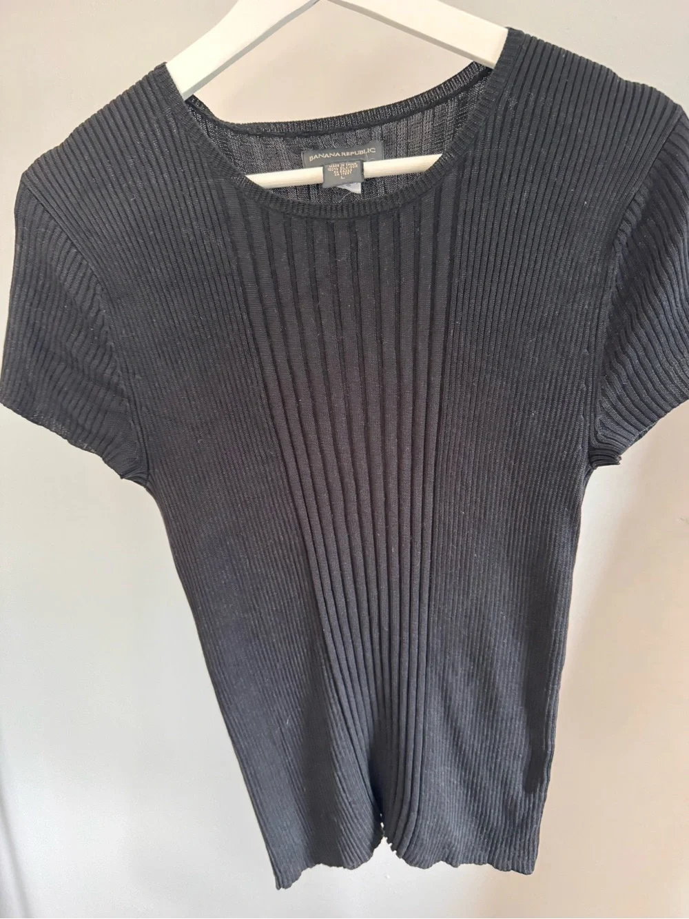 Vintage Y2K Banana Republic silk ribbed sweater